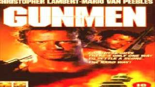 GUNMEN 1993  HD Trailer Funny cheesy action movie restored version [upl. by Wynnie]