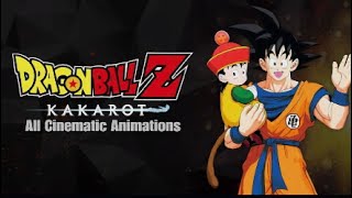 Dragon Ball Z Kakarot All Cinematic Animations [upl. by Arahahs803]