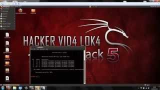 Descobrir senha WiFi com WEP Método Rápido  Backtrack  Wireless Hacking 3 [upl. by Akemrehs]