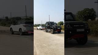 Gurkha vs fortuner legender Tug of war youtube thar viral youtubeshort fortuner forcemotors [upl. by Uphemia]