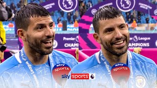 Sergio Aguero reflects on his incredible Man City career after his final game for the club [upl. by Nordine698]