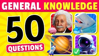 How Good is Your General Knowledge Take This 50Question Quiz To Find Out [upl. by Fidelio]