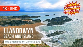 Visit to Newborough BeachLlandwyn Island with Campus Life Bangor Wales UK 4KUHD [upl. by Yolande320]