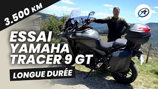 Essai longue durée Yamaha Tracer 9 GT 2021 [upl. by Kinsler]