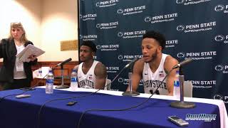 Penn State Nittany Lions Basketball Izaiah Brockington and Lamar Stevens [upl. by Yart18]