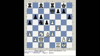 Taimanov Mark E vs Byvshev Vasily Mikhailovich  URS Chess SF 1952 Leningrad Russia [upl. by Nadaha]