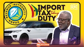 Eiii Ghana Duty Calculation to Import Used Range Rover “They are stealing from us” Kofi Kapito [upl. by Troyes]