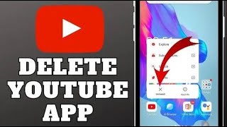 How to Delete YouTube App From Your Android Phone 2023 [upl. by Wiles901]