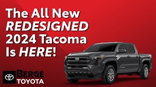 THE ALL NEW REDESIGNED 2024 Toyota TACOMA is HERE [upl. by Cinelli]