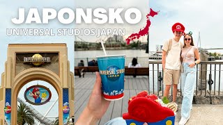 VLOG Z JAPONSKA 13 I zábavní park Universal Studios Japan Splněný sen I Osaka 🇯🇵 [upl. by Einneg]