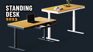 Top 10 Standing Desks to Buy in 2023  Ergonomic Desk [upl. by Ahsatel]