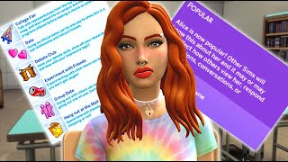 The dynamic teen life mod  Sims 4 gameplay mod for Teens [upl. by Denise916]