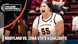 Maryland Terrapins vs Iowa State Cyclones  Full Game Highloghts  NCAA Tournament [upl. by Calondra529]