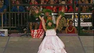 Merrie Monarch 2003  Halau Ka Ua Kani Lehua  MAH Kahiko [upl. by Odnala]