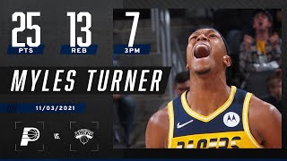 Myles Turner powers Pacers past Knicks [upl. by Virgilio]