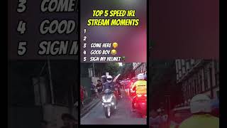 Top 5 SPEED IRL STREAM MOMENTS shorts ishowspeed funnyvideo memes streamer irlmoments [upl. by Renate340]