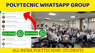 POLYTECHNIC WHATSAPP GROUP LINK [upl. by Marinelli]