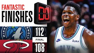 Final 610 EXCITING ENDING Timberwolves vs Heat  December 18 2023 [upl. by Siubhan]