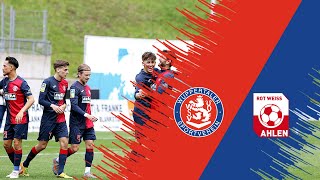 Highlights Wuppertaler SV  Rot Weiss Ahlen  Regionalliga 2324 [upl. by Bouton]