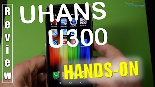 UHANS U300 Review MT6750 Octa Core 135 MP 432 GB Fingerprint ID IP65  Handson Deutsch [upl. by Phedra453]