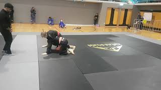 ANTON VS PHOENIX NICOLLS WAIKATO BRAZILIAN JIU JITSU ACADEMY  FIGHT 1 [upl. by Yorker]