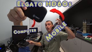 How to set up Elgato HD60s with Mobile phone input and lavalier mic to make gaming videos [upl. by Farlee]