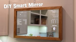 DIY Smart Mirror  Full Tutorial [upl. by Lizzie]