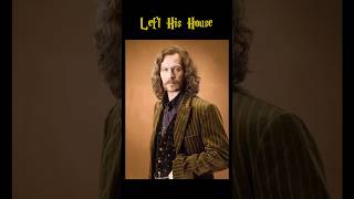 Sirius Black left his house at 16Where did he go100 difference between siriusblack [upl. by Urson]