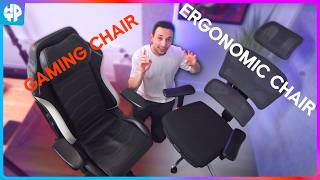 Trying an Ergonomic Chair While Still Using my Gaming Chair  Newtral Review [upl. by Idnahr441]