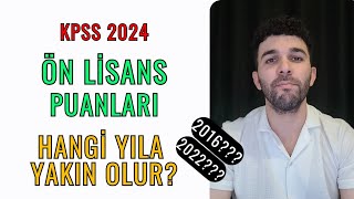 KPSS 2024 PUANLARI HANGİ YILA YAKIN OLUR [upl. by Jacobsohn]