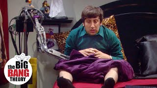 Howard is Stuck in a Robot Hand  The Big Bang Theory [upl. by Iborian58]