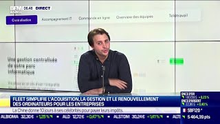 Alexandre Berriche Fleet Avec le télétravail Fleet enregistre une croissance fulgurante [upl. by Aitnohs]