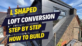 L Shaped Loft Conversion Step by Step How to Build [upl. by Ancilin]