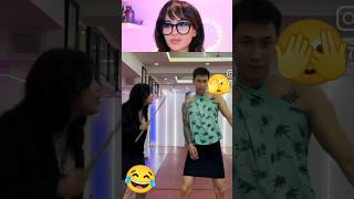 my friend is gey shorts sssniperwolf dance [upl. by Kcolttam30]