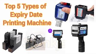 Top 5 Handheld Expiry date Mrp Printing Machine  Best Budget Inkjet Printer From 10K Inr to 45K 🇮🇳 [upl. by Onileba]