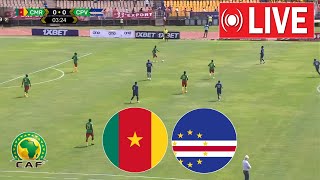 LIVE Cameroon vs Cape Verde  2026 FIFA World Cup Qualifiers CAF  Match Today [upl. by Mag251]