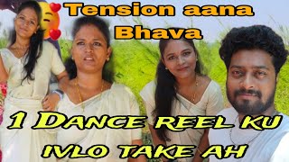 Behind the scenes Of Bhava Dance Shorts  A Day In Bhavas Native 😍  Bharya Vlogs [upl. by Urdna]