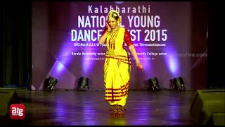 Bharathanatyam by Aishwarya Raja 2 in Kalabharathi National Dance Music Fest 2015 Trivandrum [upl. by Coltun]