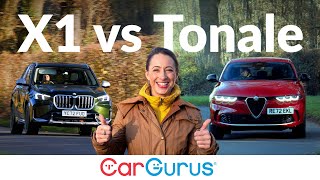 Alfa Romeo Tonale vs BMW X1 Prestige SUVs go headtohead [upl. by Ahsieat]