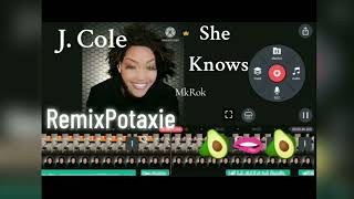 She Knows Remix Potaxie  JCole [upl. by Eciruam]