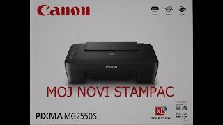 moj novi stampac canon pixma mg2550s [upl. by Ping643]