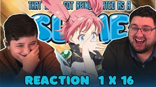 TENSURA 1x16  quotDemon Lord Milimquot  REACTION [upl. by Kotz73]