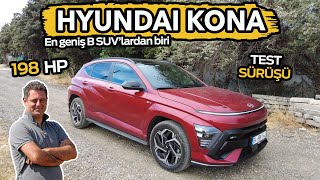 Hyundai Kona test sürüşü 2024  En geniş B SUVlardan biri [upl. by Eidnam]