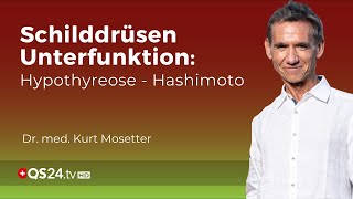 Schilddrüsen Unterfunktion Hypothyreose  Hashimoto  Dr med Kurt Mosetter  QS24 Gremium [upl. by Ominorej]