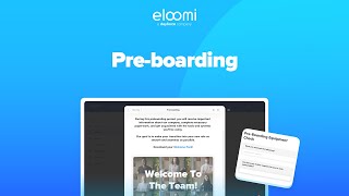 How to use preboarding software to support new hires  eloomi Product Tour [upl. by Meridel242]