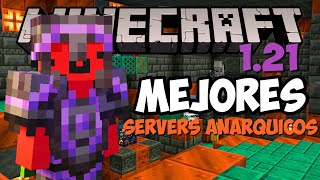 Los Mejores SERVIDORES ANARQUICOS 121 JAVA y BEDROCK [upl. by Giorgi]