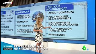 Las razones por las que el teletrabajo no termina de arrancar en España [upl. by Eila]