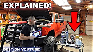 How To Maintain A Duramax Diesel “MUST WATCH” [upl. by Anaiv]