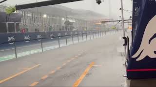 qualifying F1 Brazil 2024 postponed to Sunday morning local time after heavy rain [upl. by Riti572]