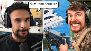 ILLOJUAN HABLA SOBRE MRBEAST Y SU EXITO [upl. by Erodisi683]